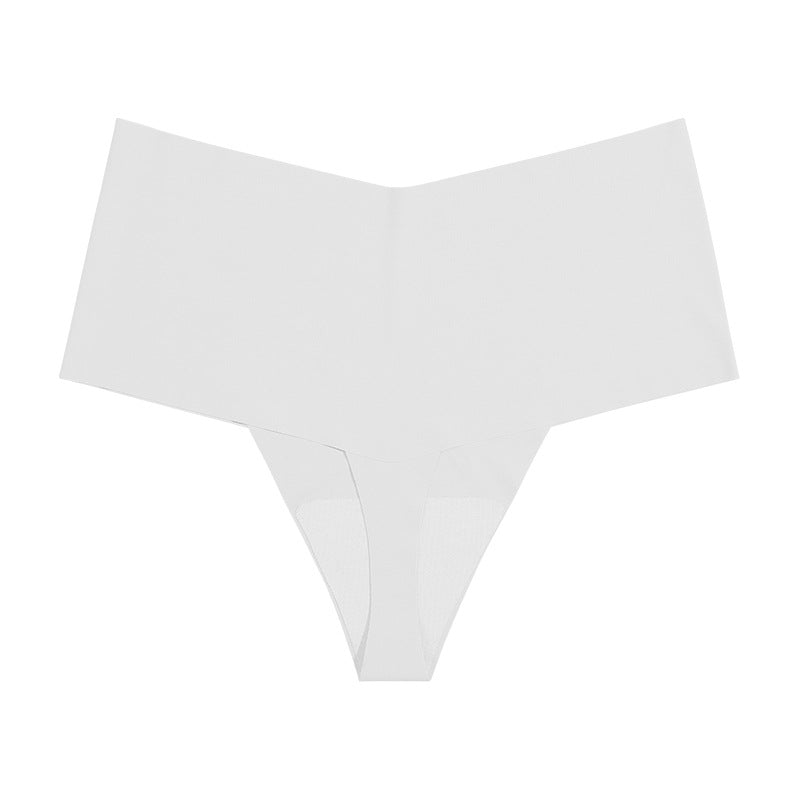 6-Pack Cooling Ice Silk Panties – Seamless High-Waisted Thongs