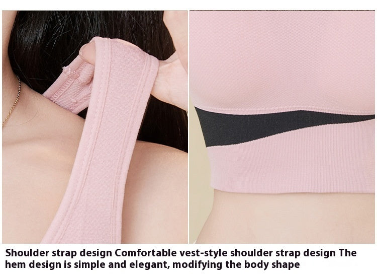 3-Pack High-Impact Sports Bras – Shock-Resistant Seamless Tops
