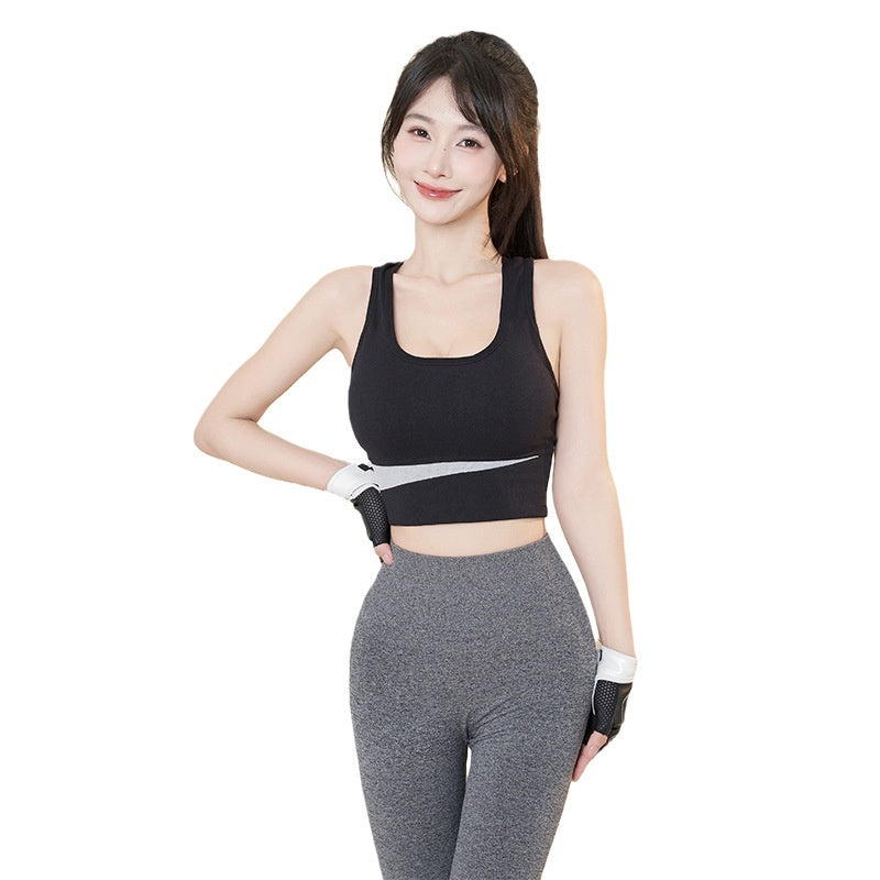 3-Pack High-Impact Sports Bras – Shock-Resistant Seamless Tops