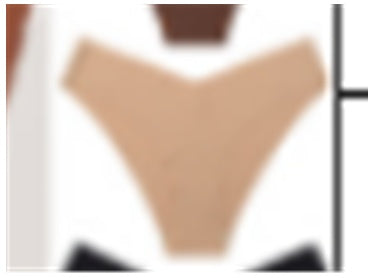 V-Shaped Seamless Lace Panties – Cooling Ice Silk Invisible Briefs