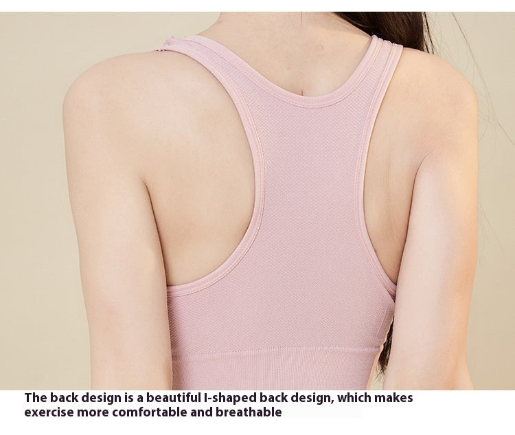 3-Pack High-Impact Sports Bras – Shock-Resistant Seamless Tops
