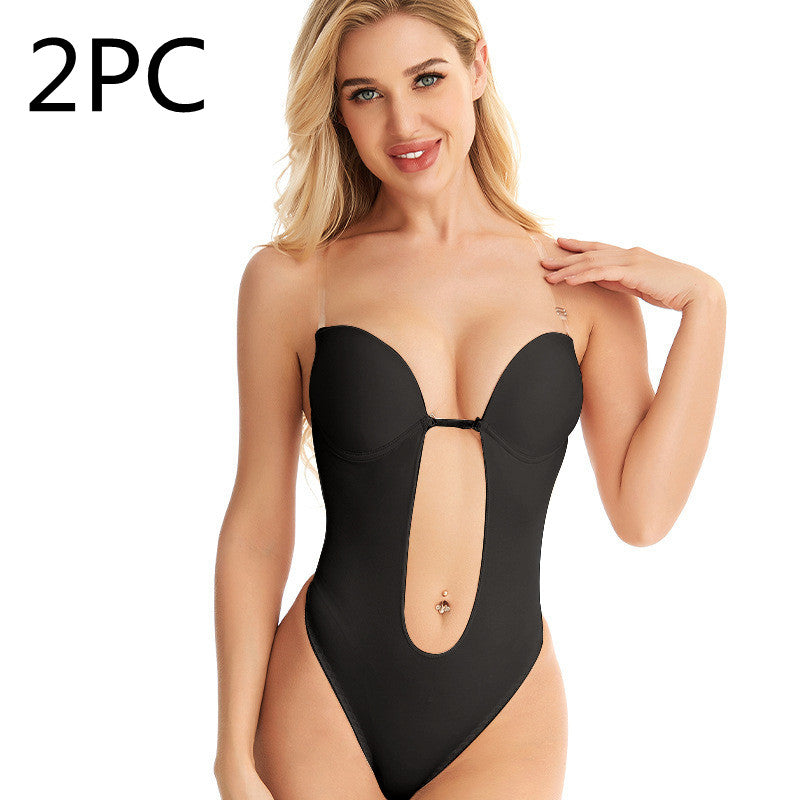 Seamless Minimizer Tube Top – Front Buckle Strapless Bra